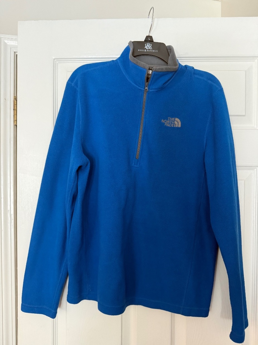 North Face 3/4 zip fleece